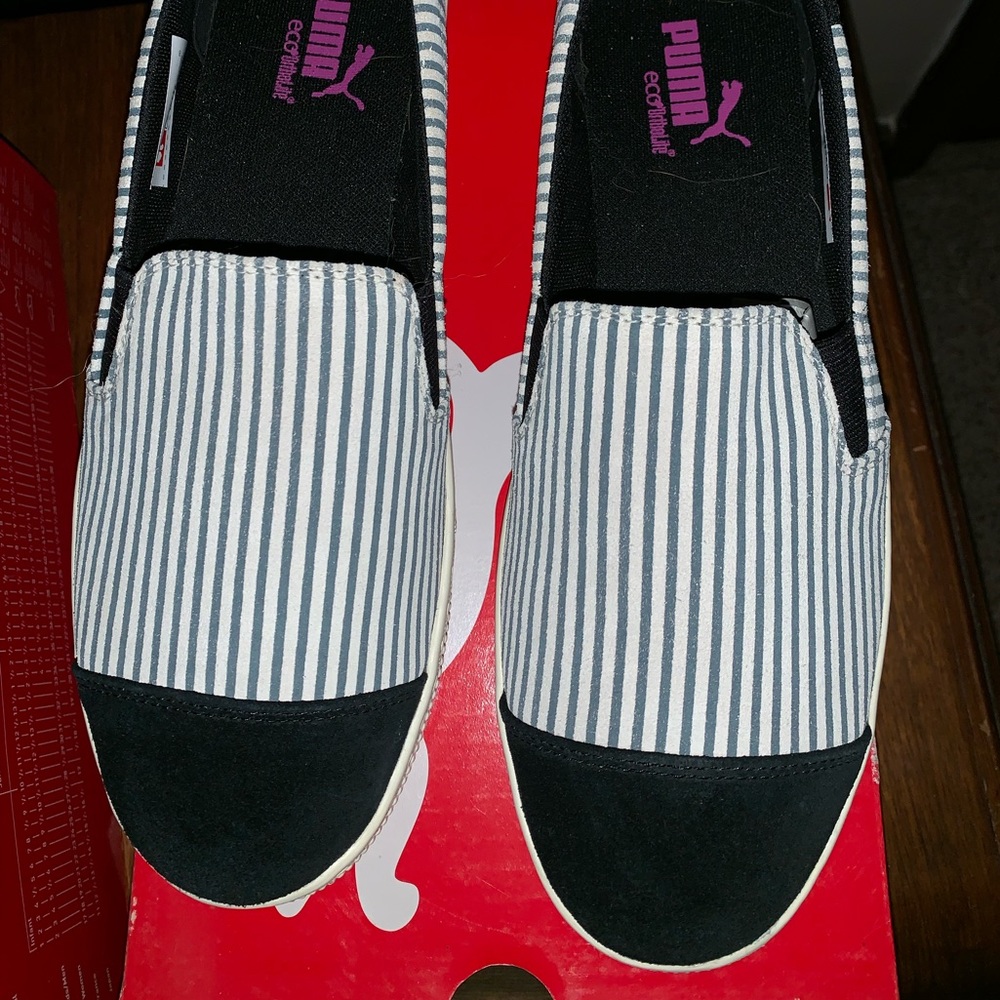 Puma slip on sneakers